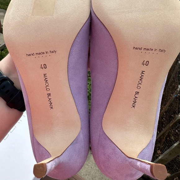 ✨HOST PICK✨ *NEW* MANOLO BLAHNIK BB HEELS (IT 40) - Picture 8 of 9